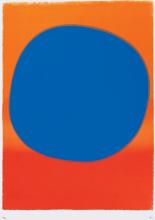 WVG 63-2 Großes blaues Rund / blau – orange, 1964