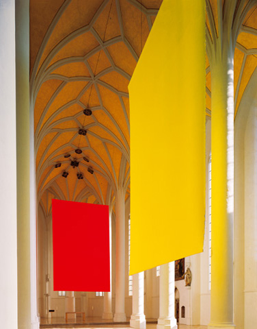 Rauminstallation Morgen Rot Abend Rot Rauminstallation Morgen Rot Abend Rot